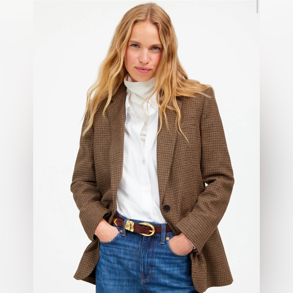 Madewell Kline Blazer in Parton Check